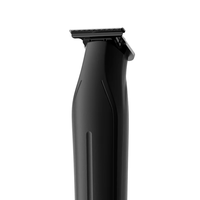 Tondeuse à barbe électrique professionnelle de précision pour hommes avec écran LED et chargement USB, compatible RV, prise en charge de la langue allemande, pour usage domestique et hôtelier