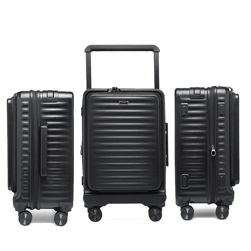 Leavesking הנמכר ביותר מטען עגלת נסיעות מזוודות שקיות custom נסיעה אוניברסלי גלגל מזוודה לשאת על מקרה