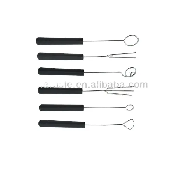 Easter and Valentine's Day cake decorating tools fondant chocolate fork
