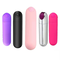 Otem Wiederaufladbarer USB Wasserdichter Mini-Bullet-Vibrator mit 10 Vibrationsstufen, Geräuscharm & Umweltfreundliches Design für Frauen