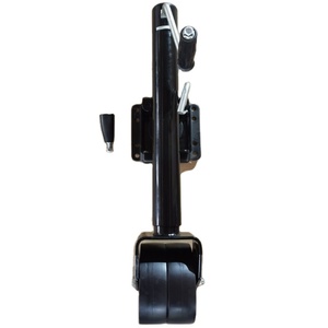 Support de cric de <span class=keywords><strong>remorque</strong></span> de bateau de camion à pince robuste de 1500 lb avec <span class=keywords><strong>roue</strong></span> en plastique de 6 ''8'' pour <span class=keywords><strong>remorque</strong></span> - Product Image 2