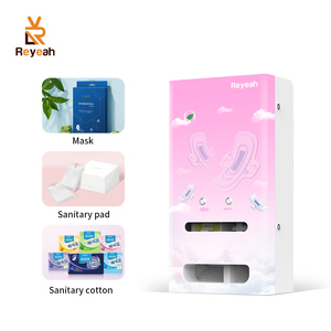 ตู้จำหน่ายผ้าอนามัยแบบติดผนังขนาดเล็ก EU Reyeah สำหรับโรงเรียนและโรงแรม - Product Image 2