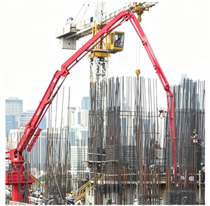 Nuova Attrezzatura per Costruzioni in Calcestruzzo per Edifici Alti: Braccio di Pompaggio HGT51 con Raggio Massimo di Pompaggio di 51m per Costruzioni di Grattacieli - Product Image 5