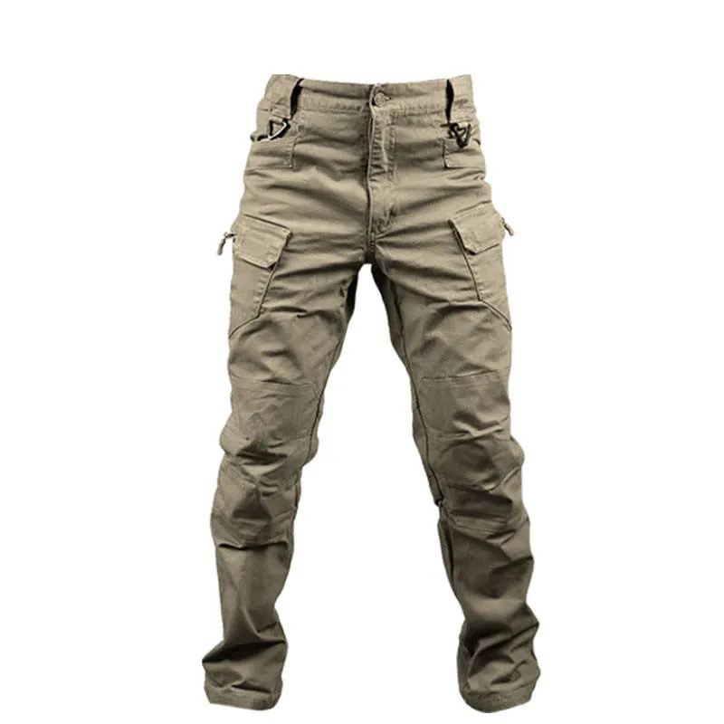Casual Loose Camping Streetwear Multi Pockets Hip HOP Men's Cargo Pants & Trousers New Fashion Hot Selling Outdoor Spring Men