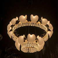 Lustre Suspendu de Luxe pour Villa, Style Loft, Personnalisable, avec Abat-jour Rond en Bois, pour Escalier