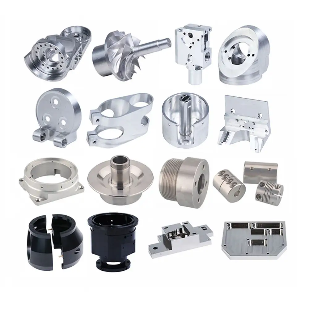 CNC custom machining aluminum auto parts 3D metal printing
