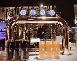 Chất lượng tốt 4 6 8 lỗ <span class=keywords><strong>u</strong></span> t y hình dạng bia tap tháp Dispenser với vòi điề<span class=keywords><strong>u</strong></span> chỉnh và dẫn ánh sáng <span class=keywords><strong>u</strong></span> loại bia tháp - Product Image 5