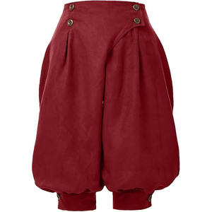 Pantalones de <span class=keywords><strong>pirata</strong></span> para <span class=keywords><strong>mujer</strong></span>, disfraz de Cosplay vikingo renacentista Medieval, pantalones bombachos - Product Image 6