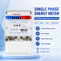 Medidor de Energía Monofásico Tepsung EDB03 con Pantalla Analógica, Alta Precisión Clase 1, Ligero y Duradero, Nuevo