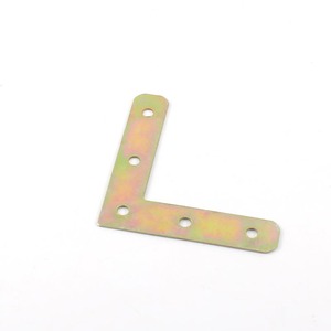 L-Shaped Iron Angle Bracket Carbon Steel Table <b>Chair</b> Connector Support Shelf Fastener Durable Cabinet Fixing Plate - Product Image 4