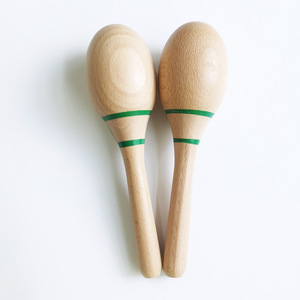 Wholesale Orff Percussion <b>Instrument</b> Wooden Maracas Children Rhythm <b>Instruments</b> Shakers <b>Musical</b> <b>Instrument</b> Tool Toys - Product Image 3