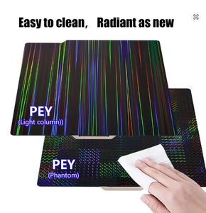 Placa de Construcción A1 X1C con Textura PEI 257x257 H1H PEY PEO de Acero de Resorte para Bambu Lab P1S P2S X1 Carbon Bambu Lab <span class=keywords><strong>P1P</strong></span> - Product Image 3