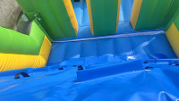 Parcours d'obstacles gonflable de qualité commerciale DFRL pour enfants et adultes, jeux de location pour fêtes en extérieur, PVC 0,55 mm, 69x13x20FT, souffleur inclus, garantie 3 ans