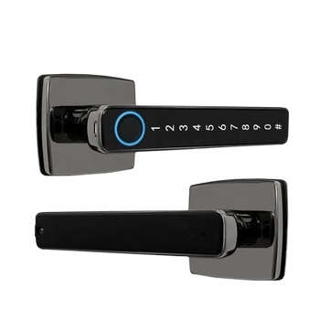 Sinovo Smart Keyless Entry Security System Fingerprint Card Door Lock WiFi Network Tuya Smart APP Remote Control Password