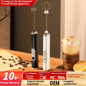 <span class=keywords><strong>Mousseur</strong></span> à <span class=keywords><strong>lait</strong></span> portatif à 2 têtes, 3 vitesses réglables, rechargeable, pour café, latte, cappuccino, <span class=keywords><strong>lait</strong></span> - Product Image 5