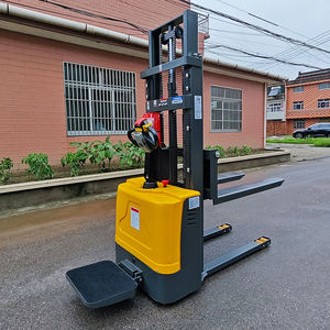 1.5 टी 3.5 5 मीटर फोर्कलिफ्ट मिनी इलेक्ट्रिक स्टेकर खड़े पावर बैटरी इलेक्ट्रिक चोर मशीन बिक्री के लिए - Product Image 5