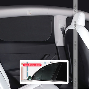 Pare-soleil de fenêtre de voiture sur mesure pour <span class=keywords><strong>tesla</strong></span> fenêtre latérale intimité lucarne aveugle pour <span class=keywords><strong>tesla</strong></span> modèle 3 <span class=keywords><strong>2022</strong></span> fenêtre intimité - Product Image 3