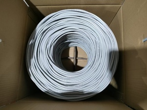 <span class=keywords><strong>สาย</strong></span>อีเธอร์เน็ต <span class=keywords><strong>สาย</strong></span><span class=keywords><strong>แลน</strong></span> <span class=keywords><strong>Cat5e</strong></span> Cat6 U/UTP FTP SFTP ความยาวตามสั่ง 305 <span class=keywords><strong>เมตร</strong></span> 1000 ฟุต สำหรับใช้งานภายนอกอาคาร ปลอกหุ้ม PE - Product Image 6