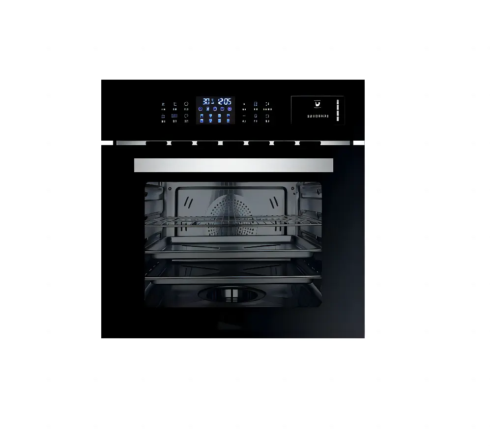 Ove-Horno de vapor eléctrico para cocina, electrodoméstico de convección para el hogar, pasteles, pan, hornear y pizza