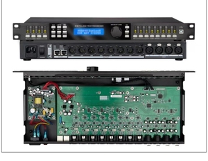 Mansender XP360 Professional <strong>Audio</strong> 48KHZ Link Digital Speaker Management System 24-bit DSP 3ch USB Inputs 6Ch XLR <strong>Outputs</strong> Stereo - Product Image 6