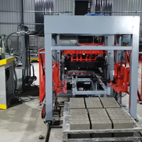 Machine de pose de briques, petite machine de fabrication de blocs creux et pleins en béton, pompe hydraulique automatique à vendre en Afrique
