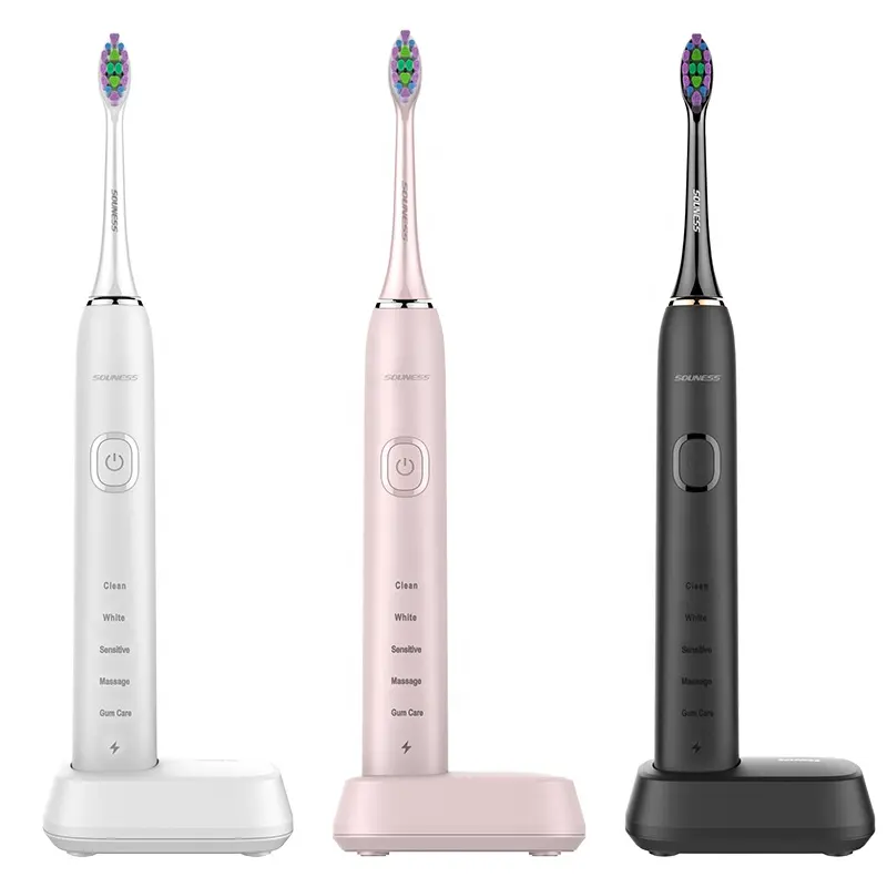 Or-Care Wholesale Sonic Adult Popular Wireless Charging Protect Gums Sonic Electric Toothbrush