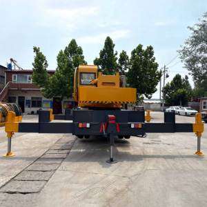 رافعة ذراع هيدروليكية تلسكوبية بحمولة 10 أطنان مع محرك وذراع هيدروليكي، ارتفاع رفع 30 متر لرفع الشاحنات ومناولة البضائع - Product Image 3