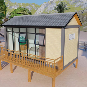 Maisons préfabriquées modernes en acier en gros avec des fenêtres en verre, durables, à montage rapide, design respirant pour l'utilisation en appartement ou en hôtel - Product Image 2
