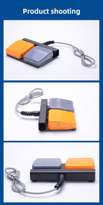 डबल पेडल पावर स्विच 10a 250Cval उपचार पैर धातु और प्लास्टिक सामग्री के साथ स्विच - Product Image 3