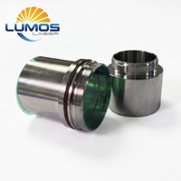 Ensemble d'objectifs de focalisation et de collimation D28 F125 F150 avec support pour tête de découpe laser à fibre Raytools BM109, kit de pièces d'équipement