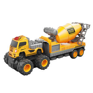 Nouvelle inertie son lumière musique véhicule mélangeur béton enfants moulé sous pression modèle voiture enfants jouet camion - Product Image 3