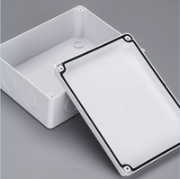 Scatola Elettrica in Plastica ABS per Esterni Serie RA IP55/IP65 con Fori Pre-forati, Contenitore di Giunzione Cavi Elettrici Impermeabile