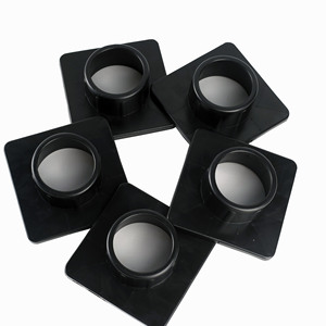 Weston Plastic Plug 120x120x75mm <b>Black</b> Protective Film Baffle <b>Bracket</b> For Dental Sterilization Pouches - Product Image 4