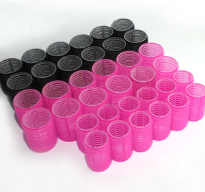 Directo <span class=keywords><strong>de</strong></span> fábrica, 20 piezas, juego <span class=keywords><strong>de</strong></span> rodillos <span class=keywords><strong>de</strong></span> pelo <span class=keywords><strong>de</strong></span> nailon con autoagarre, 3 tamaños, rizadores <span class=keywords><strong>de</strong></span> pelo <span class=keywords><strong>de</strong></span> plástico sin calor con alfileres, temperatura fría - Product Image 4