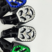 Accessoires de mise à niveau pour repose-pieds de moto électrique Surron Ultra Bee, repose-pieds larges en aluminium CNC