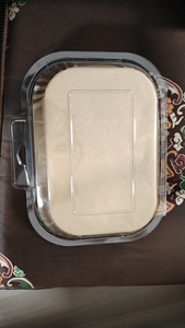 Bán buôn Tùy chỉnh hình chữ nhật dùng một lần Nồi chiên không khí giấy da dầu bằng chứng Nồi chiên không khí nướng giấy lót khay để sử dụng nhà - Product Image 6