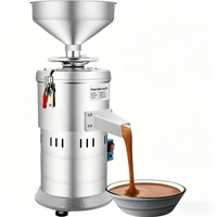 Machine commerciale à beurre de cacahuète, moulin colloïdal haute vitesse pour la pâte de tahini, la pâte de sésame et le broyage de noix