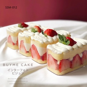 Lớn Tiramisu hộp acrylic nhựa Tiramisu container rõ ràng bánh hộp cho thực phẩm & Jelly món tráng miệng sử dụng - Product Image 5