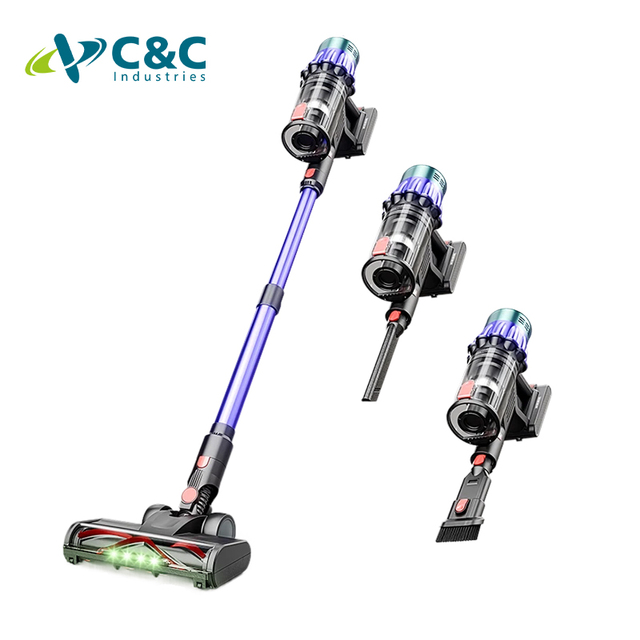 Household Appliances Portable Standing Vacuum Cleaner Handheld with 35Kpa Strong Suction Cordless Vacuum Cleaner