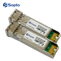 Module vidéo SFP Sopto 12G SDI, double émetteur 1310nm 20km, interface LC, transceivers à fibre optique pour applications FTTX
