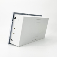 YLK Tableau de distribution électrique 21 voies à installation encastrée en ABS PC, boîtier de distribution d'éclairage IP30 200A