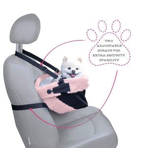 BSCI Factory Premium Quality <b>Dog</b> Booster <b>Seat</b> Protector with Clip on Leash and Collapsible Dish for Small and Medium <b>Dogs</b> - Product Image 2