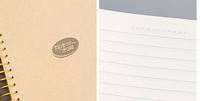 Carnets personnalisés A4, 200 pages, Cahier Scolaire, Carnet de budget, Cuaderno Notas 2025, Reliure spirale YO, Pas cher