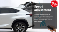 Pièces de modification EV Jetour T2 YX99 – Serrure électrique intelligente à fermeture douce et anti-pincement pour hayon électrique