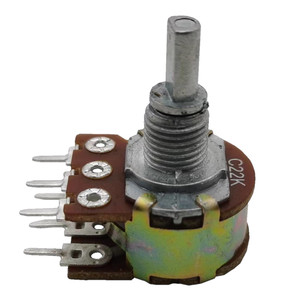 A503 Rotary 4,7 k Ohm Potentiometer Doppelte inheiten Audio Video Sound Control Alpen Alpha Radiohm Omeg - Product Image 2