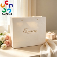 Sac en papier cadeau de luxe en carton épais - Sac fourre-tout laminé personnalisable - Emballage haut de gamme
