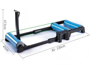<span class=keywords><strong>Rodillo</strong></span> de bicicleta ajustable XLAN para interiores y entrenador de bicicleta portátil con pedales antideslizantes, adecuado para bicicletas de carretera y de montaña. - Product Image 5