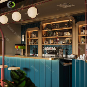 Bancone moderno Bar Bar in legno bancone bancone bancone Bar cassa <span class=keywords><strong>di</strong></span> benvenuto - Product Image 2