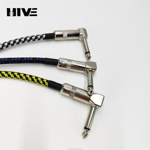 Cable de bucle de efectos de <span class=keywords><strong>guitarra</strong></span> con punta de cobre, cable de protección Effecter, cable de conexión de reducción de ruido, 30 cm de largo - Product Image 6