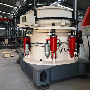 Concasseur à cône hydraulique multicylindre durable de Chine avec boîte de vitesses PLC, moteur de pompe et roulement d'engrenage pour engins de construction - Product Image 5